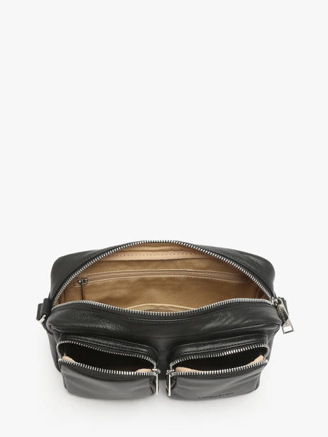 Cross Body Tas Soft Caramella Leder Lancaster Zwart soft caramella 6 ander zicht 3